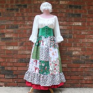 NEW Mrs. Claus, Photo prop, Renaissance Faire, Storybook Costume